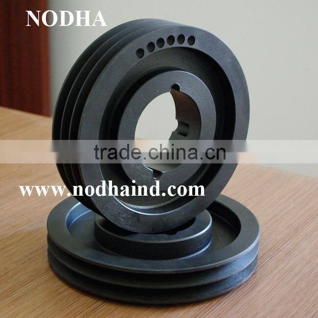 Taper bushed V belt pulley DIN standard V grooved pulley SPC SPB SPA
