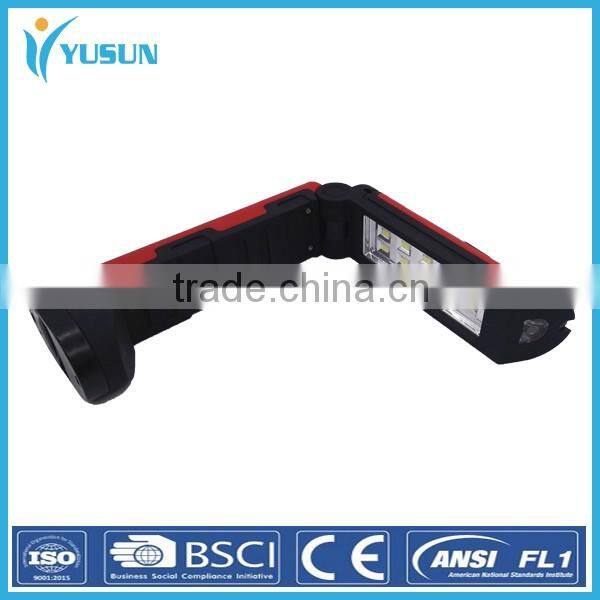 Multi-functional emergency COB magnet at the bottom of the emergency lights