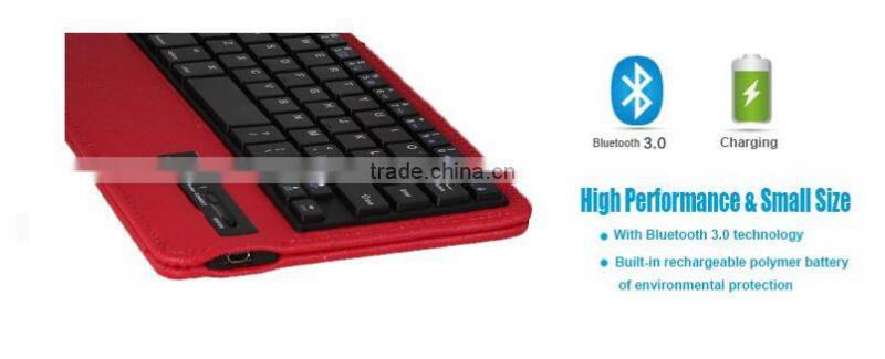 Top grade hot sell wireless keyboard for tablet pc iPad mini1/2/3-SPM02