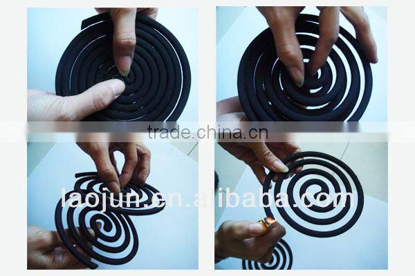 LAOJUN OEM high quality no smoke mosquito coil for Germany market