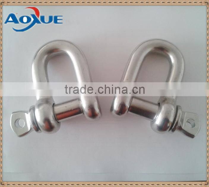 Stainless steel D shackle, SS shackle