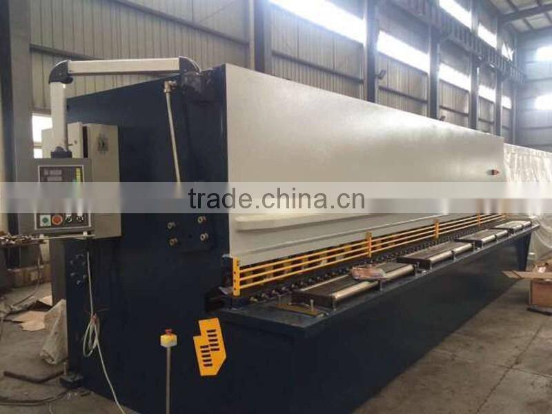 QC12K Hydraulic CNC shearing machine 6000mm long
