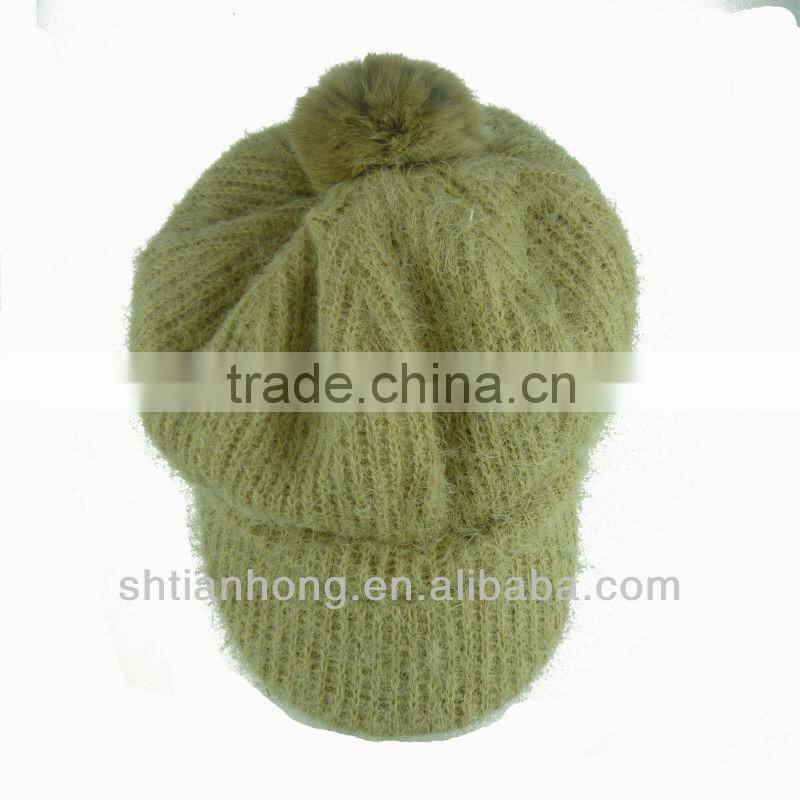 high quality winter weave baby knit hat