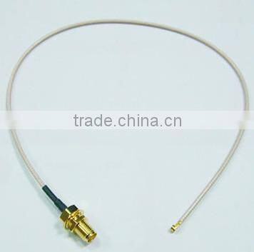IPX / u.fl to RP-SMA female bulkhead with O-ring RG178 15cm rf coaxial connectors cable assembly jumper cable