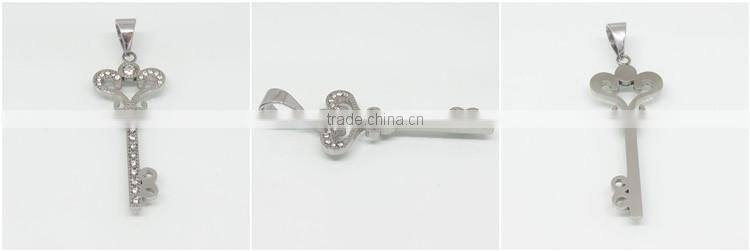 2015 Hot selling new arrival silver dumbbell pendant