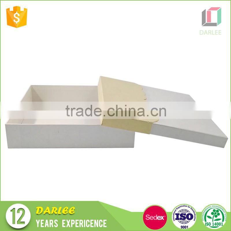 2016 Fashionable Design recycled paper photo frame box with lid