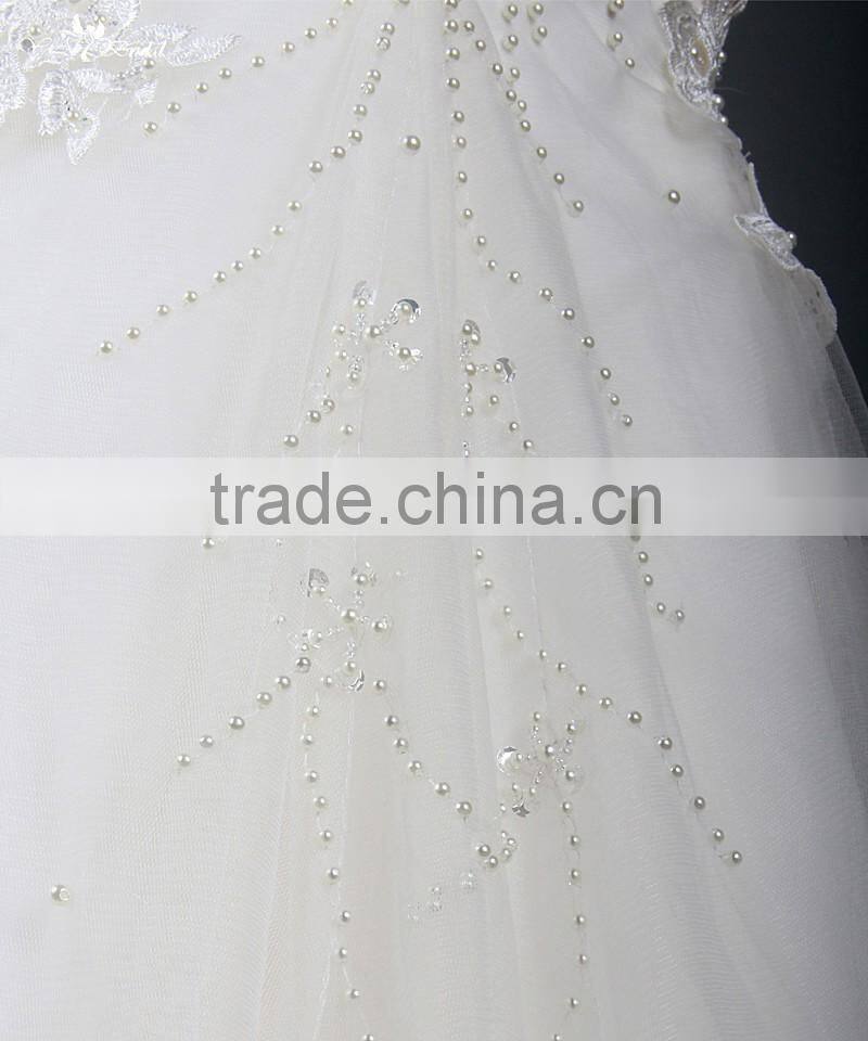 RSW878 Suzhou China Custom Made New Model Lace Mermaid Wedding Dress 2016 Bridal