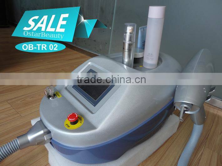 (2014 NEW) nd yag qswitch laser tattoo removal machine OB-TR 02