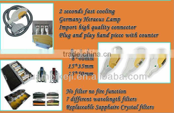 Hairremoval with counting dial