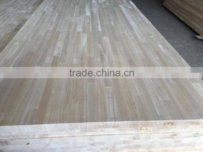 Rubber wood finger joint board/Rubber glued laminated timber