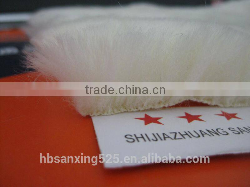 100% merino wool pile, wool length 10-35mm,250-1250GSM