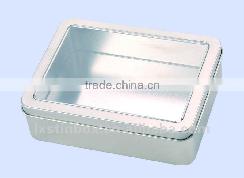 trangular shape for package embossing box with window