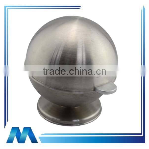 round shape stainless steel sugar jar