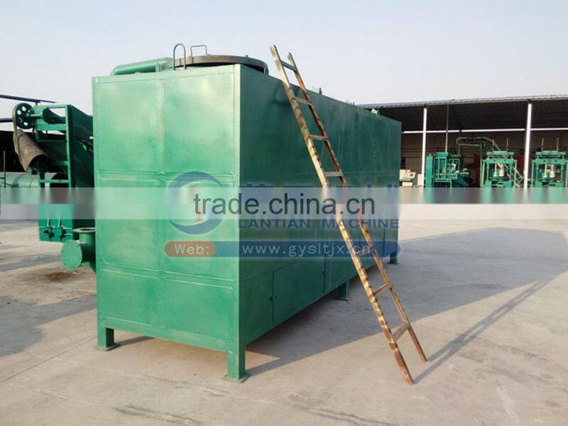 Lantian brand wood charcoal making carbonization stove with CE