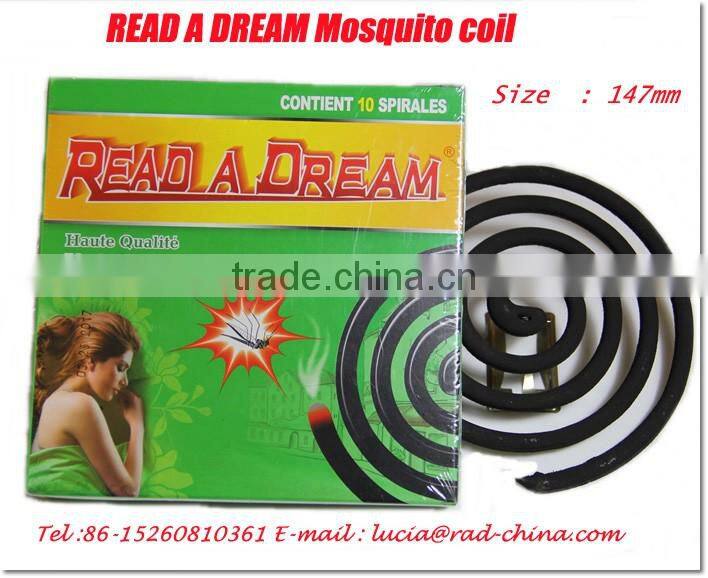 Mrcro-smoke or Non-smoke China Black Mosquito Repellent Incense