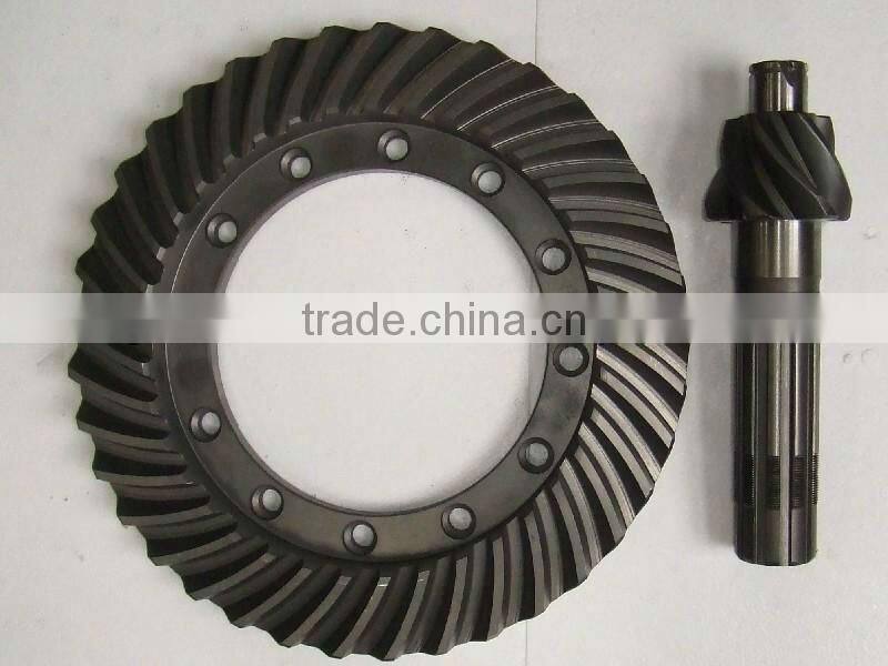 crown wheel and pinion in speed reducer of SUV