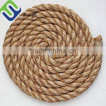 3ply twisted sisal rope/marine used sisal ropes