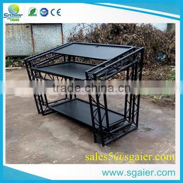 1000*904*1150mm LED Dj booth Bar table with acrylic board