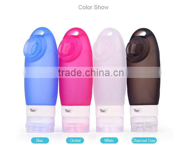 2017 TSA Approved Best Travel Kit Silicone Travel Shampoo Bottles