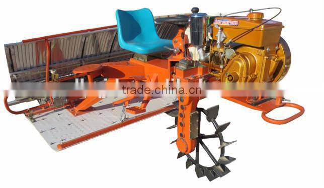 launched new upgraded model high quality ride rice transplanter/rice seeder