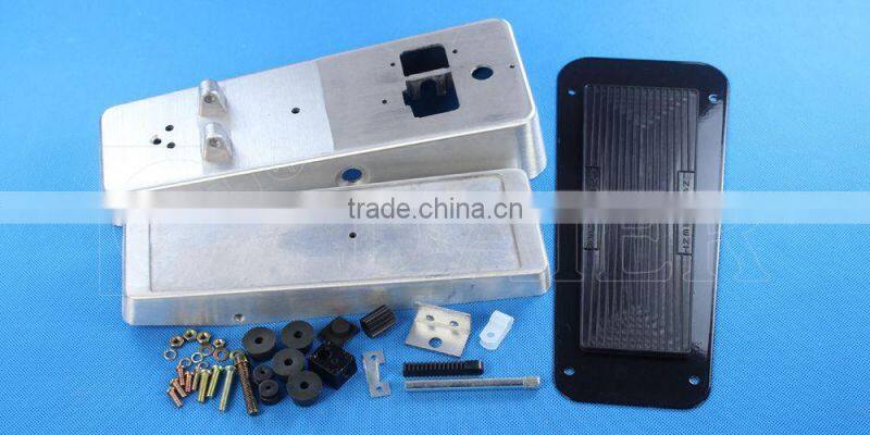 Aluminum pedal enclosure