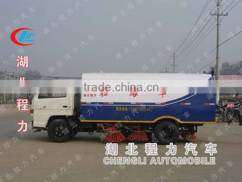 JMC 4*2 runway vacuum sweeper truck sale