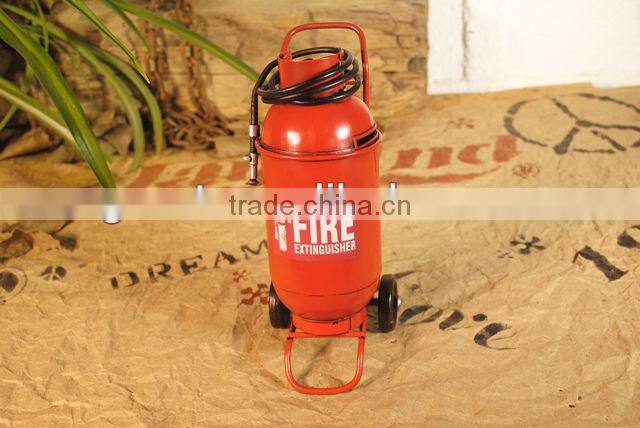 Metal fire extinguisher model with paint