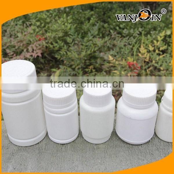 Wide Mouth Empty Pill Packers Bottles Containers for Vitamin Capsules 175cc