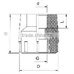 PPR Female Thread Bush/Female Bush/Plastic Female Bush/PPR Female Bush