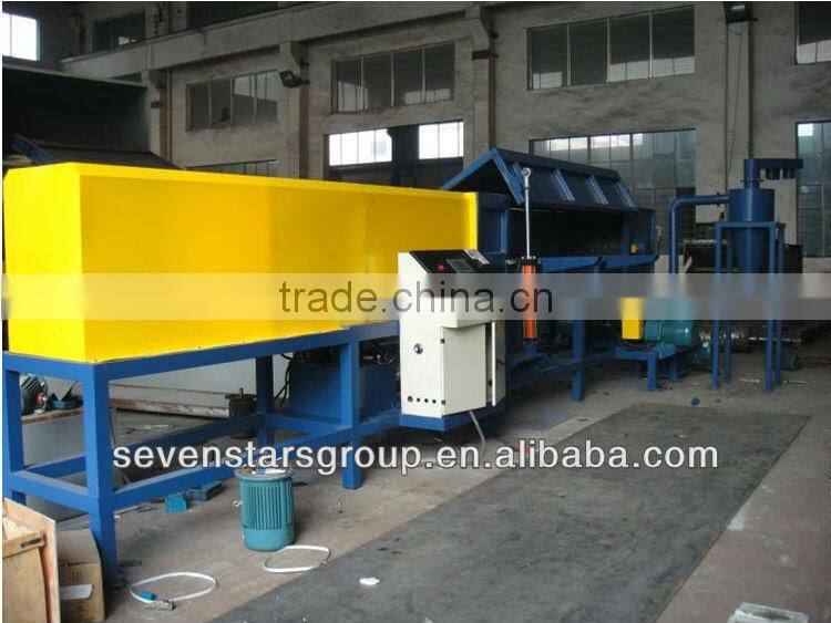 PE/PP/PVC pipe recycling shredding machine unit