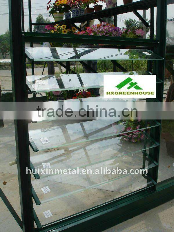 proveedor china Aluminum greenhouse window shutters