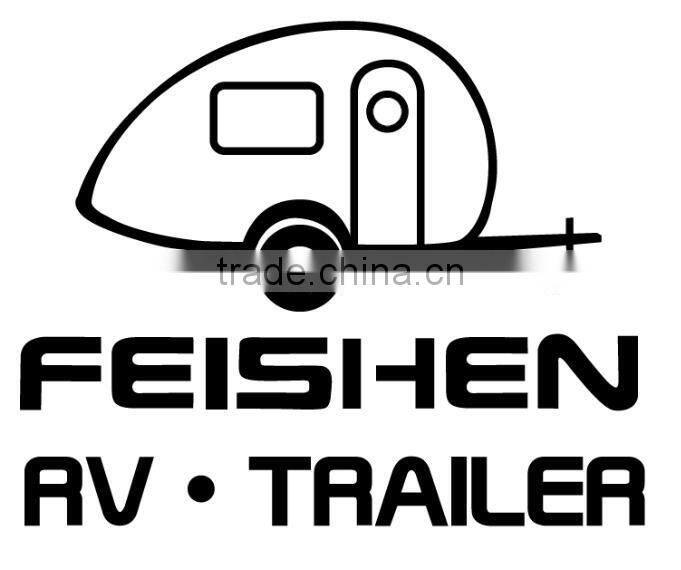 New hard floor camper trailer (matt gray painting)
