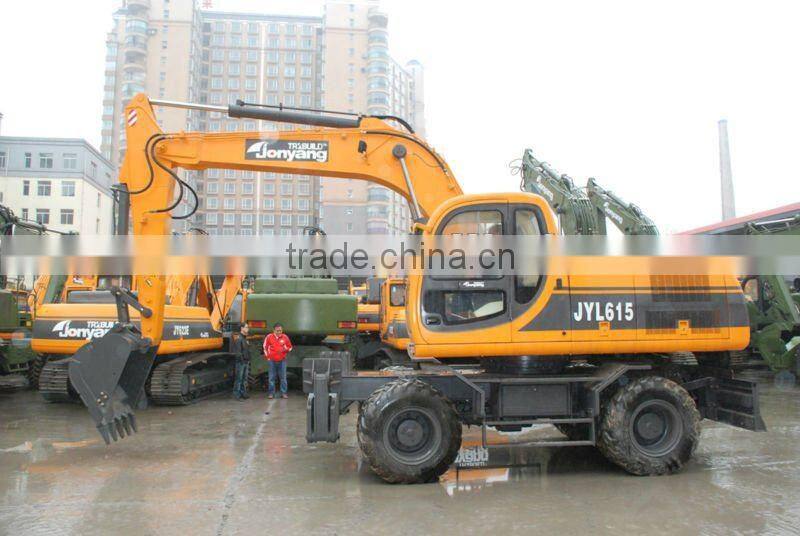 0.2m3 Wheel excavator JYL606