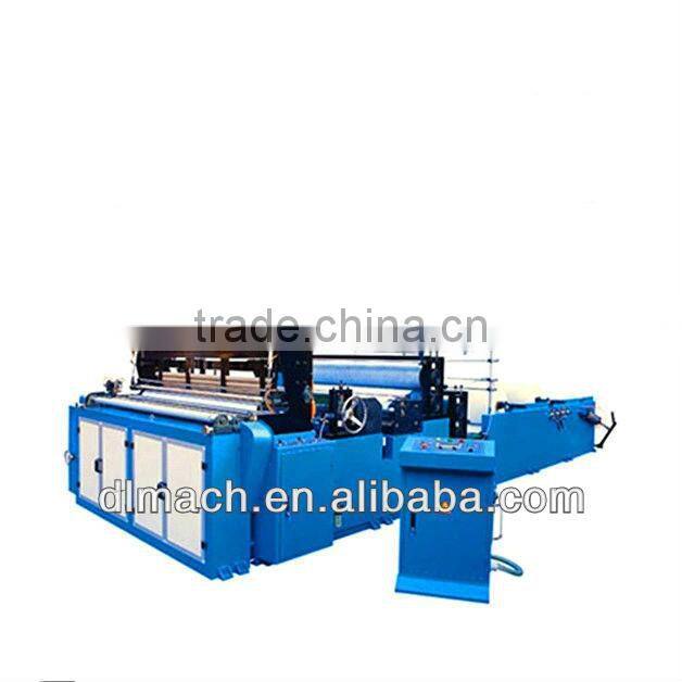 1092B Fully Automatic Embossing & Rewinding & Perforating Toilet Paper Machine