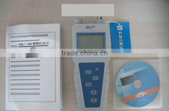 PHBJ-260 Portable pH Meter/high accuracy PH meter / pen type ph meter