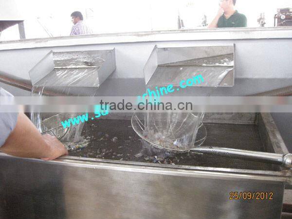 waste plastic recycle crushing washing drying siemens washing machine tank