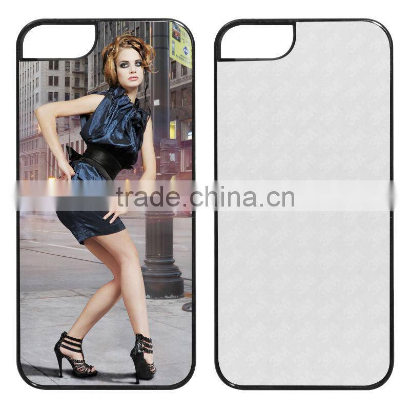 Sublimation Coated DIY 2D new product gold phone case for iPhone5/5s