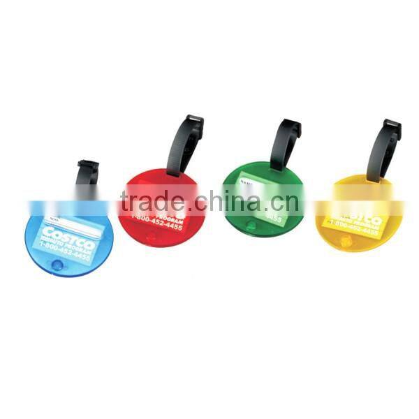 Cheap plastic luggage tag wholesale