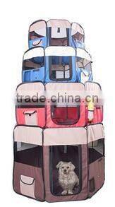 8 Panels Oxford Fabric Folding Pet Playpen