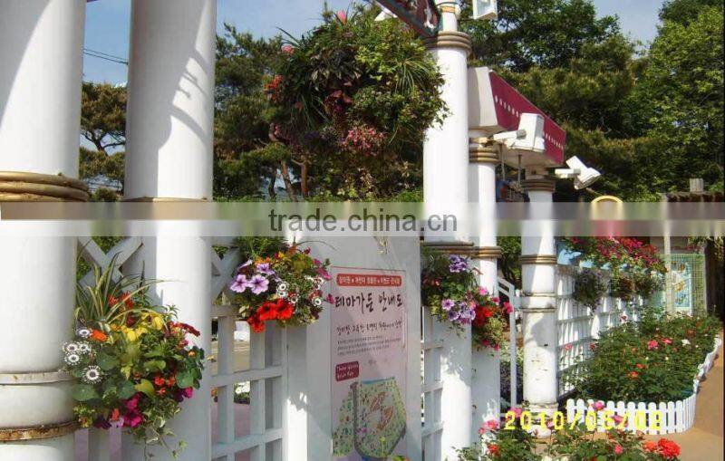 SOL 2015 eco-friendly good design grow basket hanging basket pot