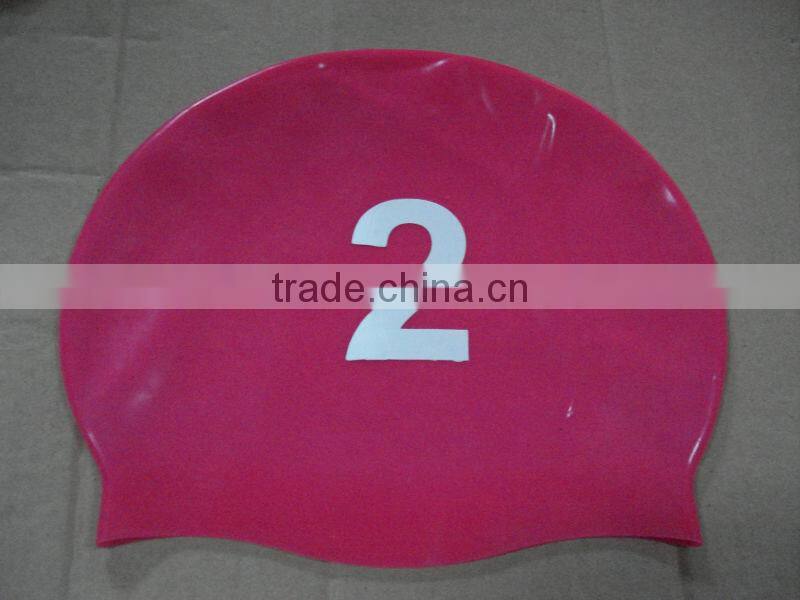 New Fashion Flexible Durable Silicone Swim Cap