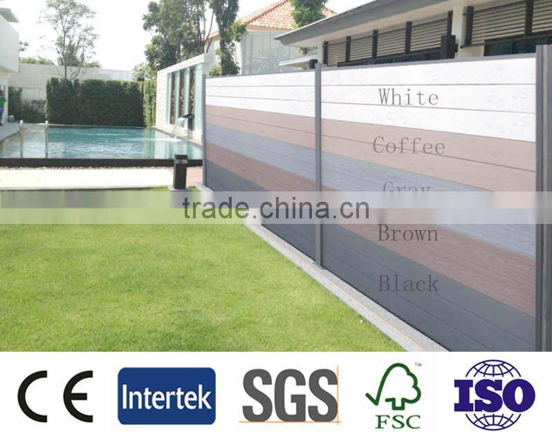 composite wall panell,easy installed wood plastic composite decking,wpc fence panels