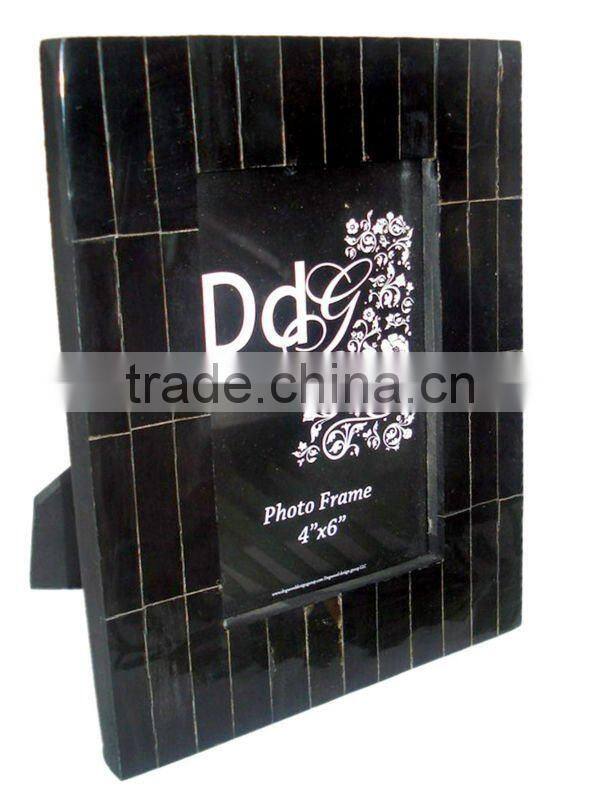 Antique Horn Photo Frame