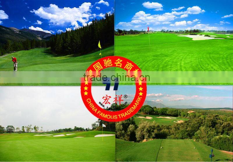 Grass planting plate with the the golf course grass mat