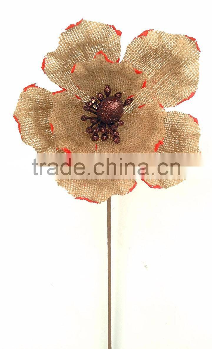 christmas decorations made in china artificial flowers making for home decoration for christmas market