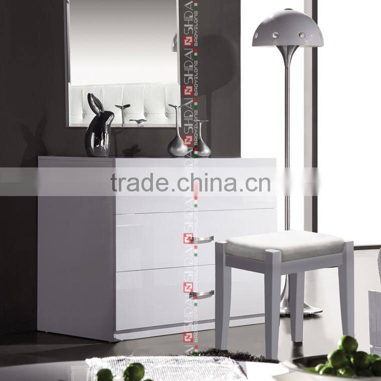 dresser with vanity / bedroom dresser hardware / angle dresser T-29