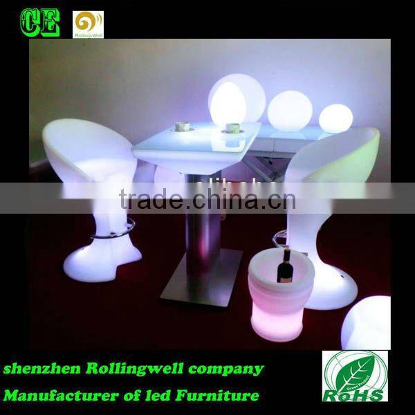 bar counter stools with led / Light outdoor bar/ led light bar furniture