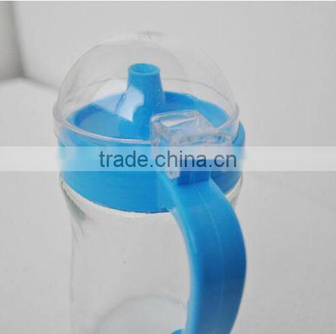 Hot style high quality glass drinking water pot with cap