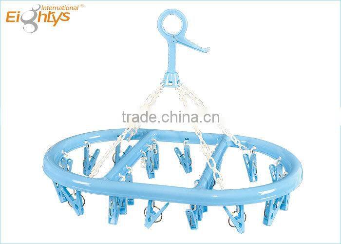 plastic folding oval socks hangers baby hangers