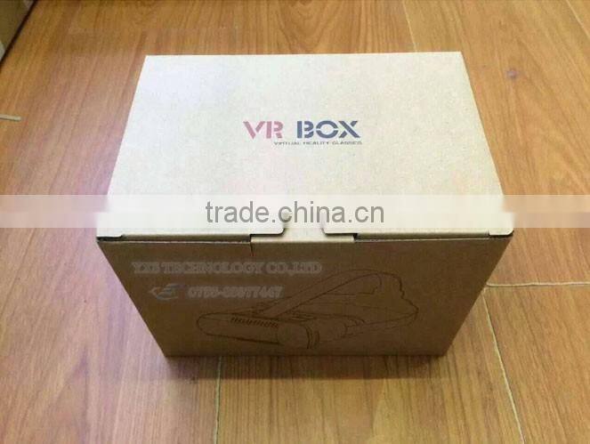 3D VR Box Headset for 3D Video Watching / Virtual Reality Glasses 4.5 - 6 inch with Controller Available